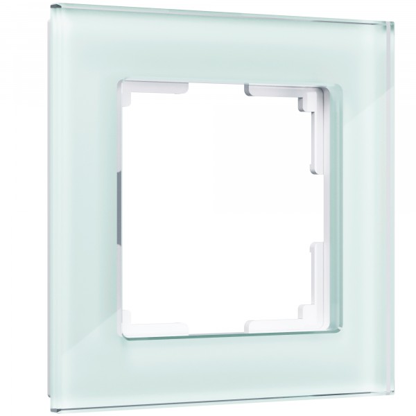 Рамка на 1 пост Werkel WL01-Frame-01 Favorit (натуральное стекло) - купить в Москве