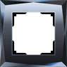 Рамка на 1 пост Werkel WL08-Frame-01 Diamant Черный