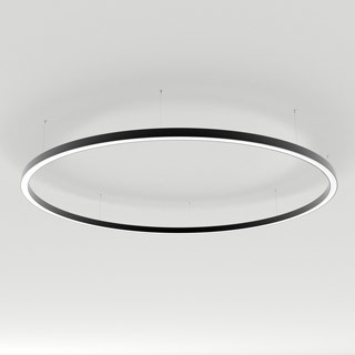 Светильник SP-LINE-HANG-ARC-O3535-D1500-124W Day4000 (BLACK, 230V) (Arlight, Металл) с гарантией 