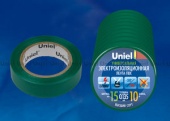 Изолента Uniel UIT-135P 10/15/10 GRN - купить в Москве
