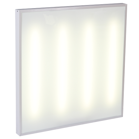 Офисный светодиодный светильник INTEKS Eco 36Вт призма IP20 со встроенным датчиком движения