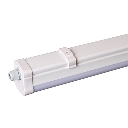Светодиодный пылевлагозащищенный светильник INTEKS Prom SSP-50 47Вт 4840Лм 4000/5000К IP65 матовый с гарантией 5 лет