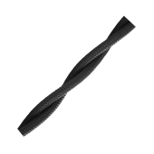 Витой ретро кабель для внешней проводки Werkel Retro 2х2,5мм черный - купить в Москве